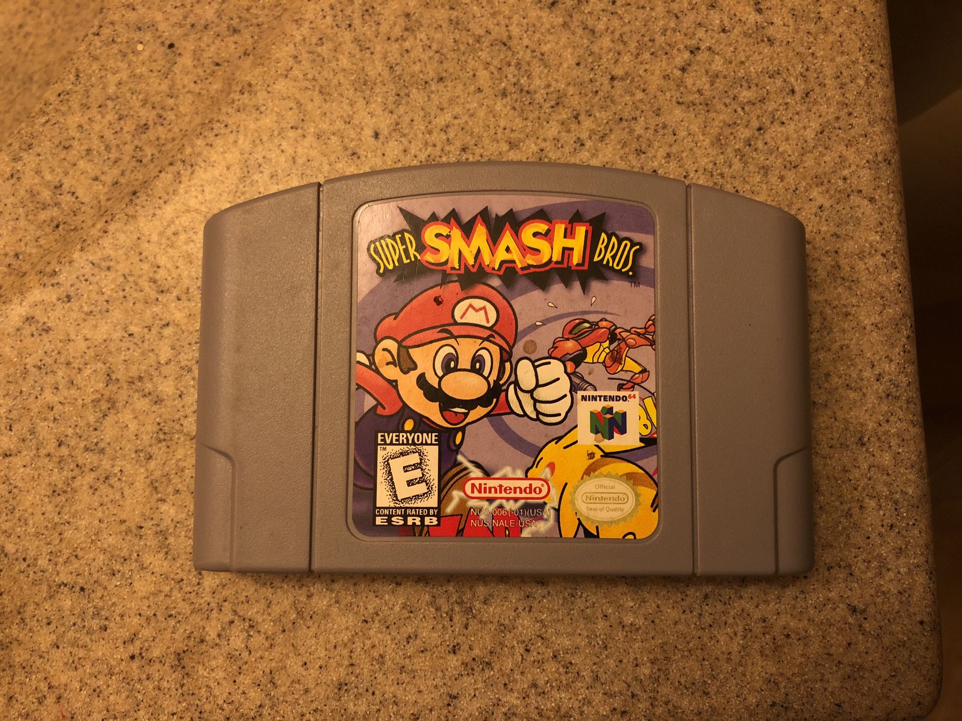 Actual Super Smash Bros Nintendo 64