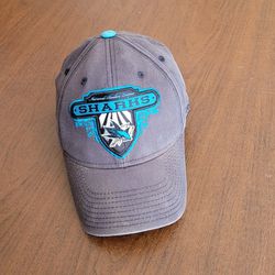 San Jose Sharks Hat Cap Fitted Size L/XL Reebok Face Off Head wear NHL . 
Pre-owned, good shape. Please see photos for details. 