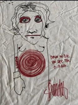 Incubus band graffiti signed art