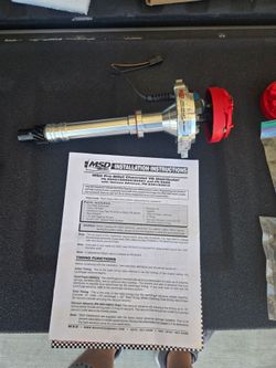 MSD. Billet Distributor. Igniton control