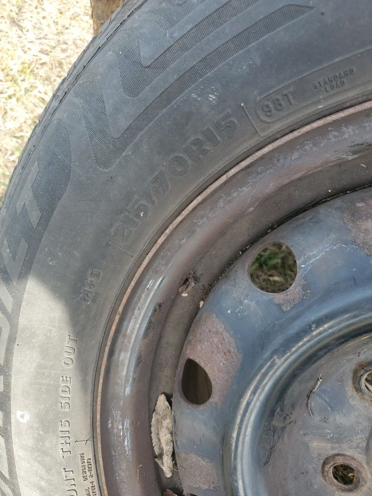 4 Tires On Rims