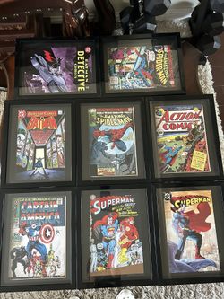 Superhero DC/MARVEL Wall Decor Set (8 Total)