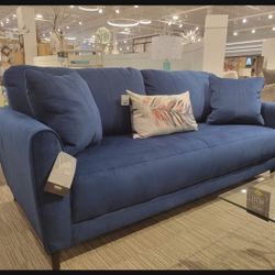 Blue Modern Sofa & Loveseat 💥 2 Piece Living Room Set 🤩 Brand New✅