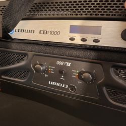 Crown Xli 800 Rack Mount Amp