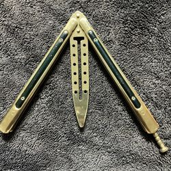 Trainer Dull Blade Butterfly Knife 