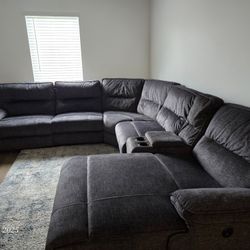 Pacifica Reclining Sectional With Chaise