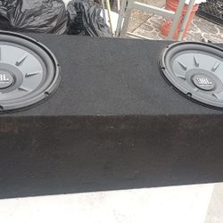 Jbl subwoofer 2 subs 12inch