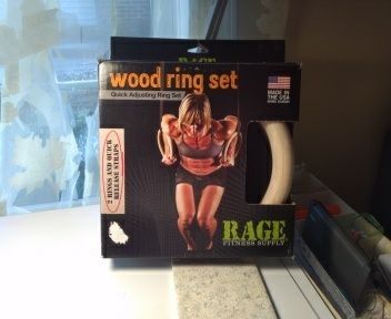 Exercise Workout Wood Rings