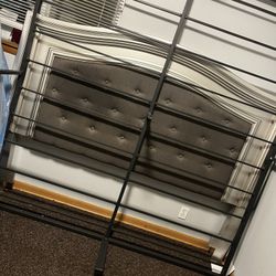 KING SIZE HEADBOARD AND FRAME