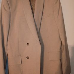 Top man Double Breasted Suit Jacket 38R M/L