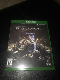 Shadow of War Xbox One