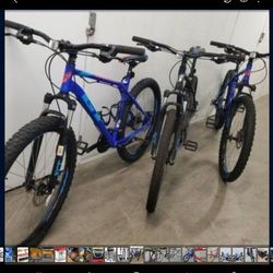 3 X GT Mountain Bikes Size Small Medium And Large Wheels 27.5 Speeds 24 Take All O80$ 