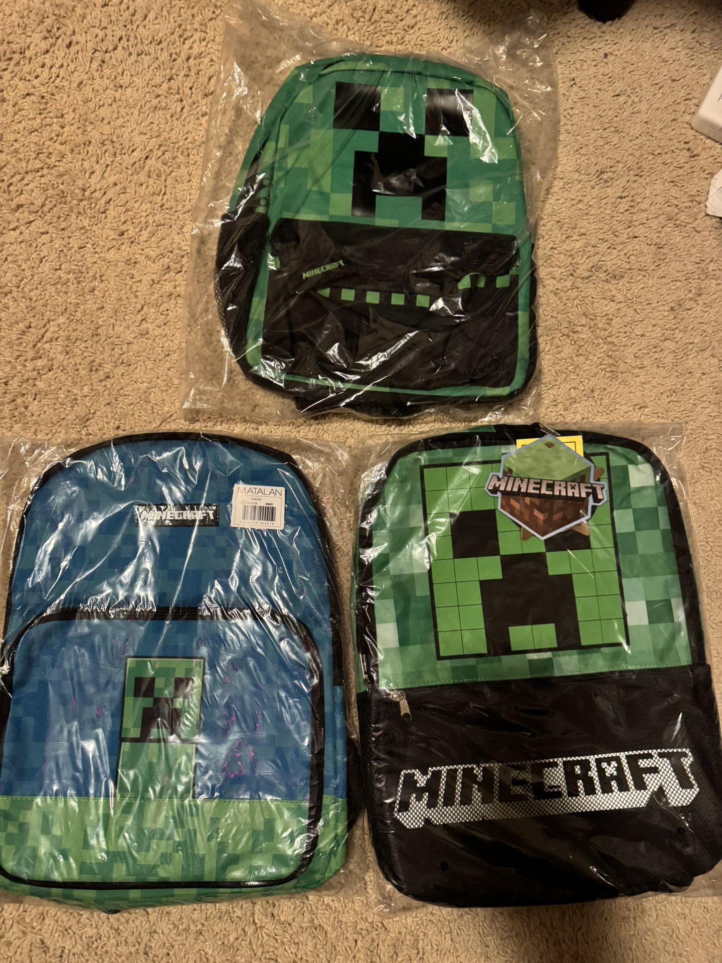 Minecraft Backpack 