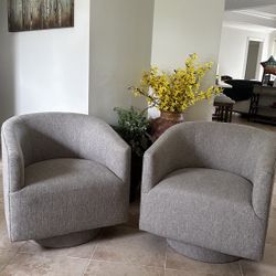 Brand new Barrel Chairs 