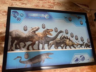 Jurassic World Isla Nublar Framed Poster