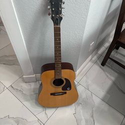 Used Epiphone PR150 Natural Acoustic Guitar