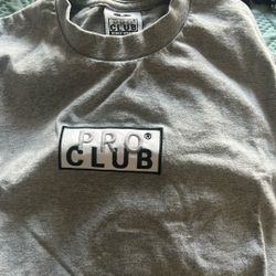 brand new pro club box logo tee