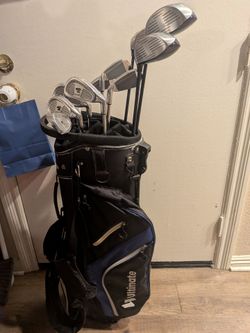 Full set beginner golf clubs