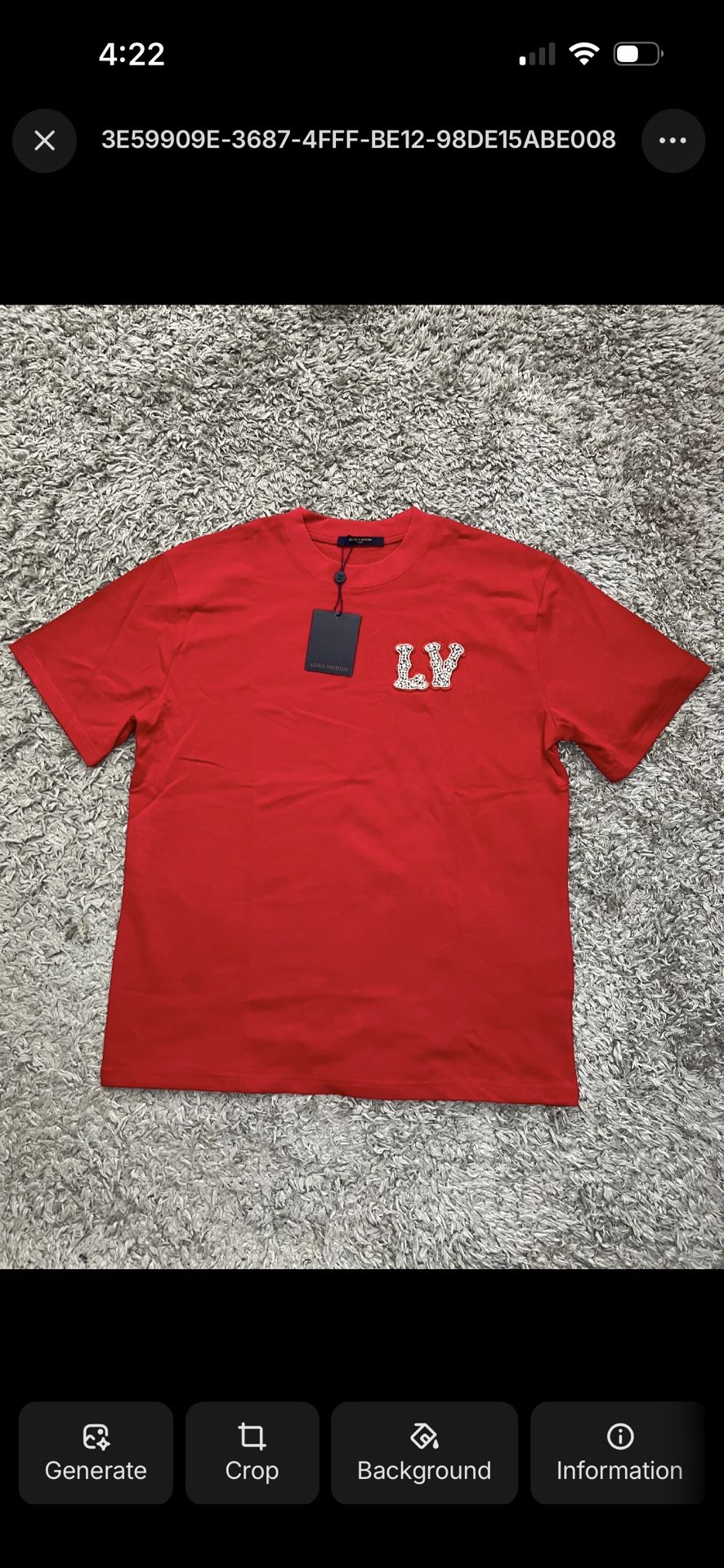 Lv Shirt Size S