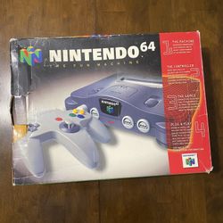 BOX ONLY! Nintendo 64 Console Box Only 