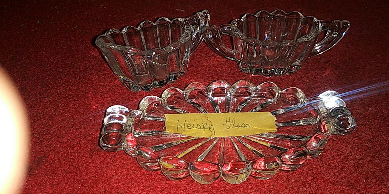 Herseys Glass antique vintage