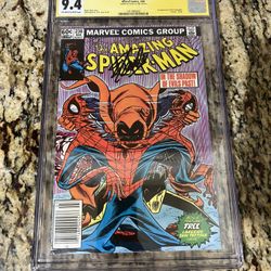 Amazing Spider-Man 238 Newsstand CGC 9.4 SS Stan Lee