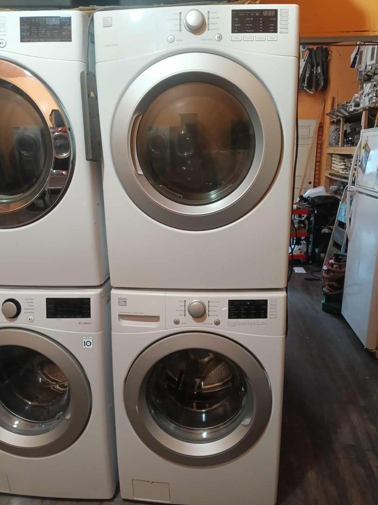 KENMORE WASHER AND GAS DRYER SET, SIDE BY SIDE OR STACKED. ON SALE ✅$599✅ PLUS FREE SHIPPING 