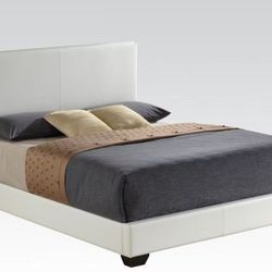 New White Queen Bed Frame