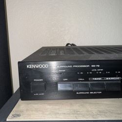 Kenwood AV Surround Sound Processor SS-79