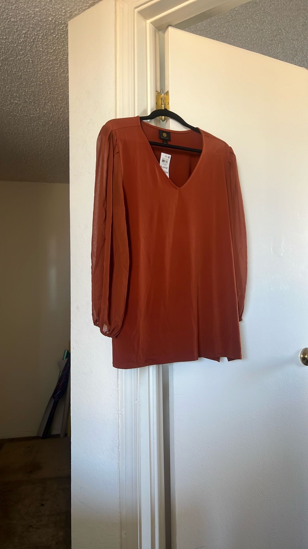 Rust Color Tunic ,New with tags