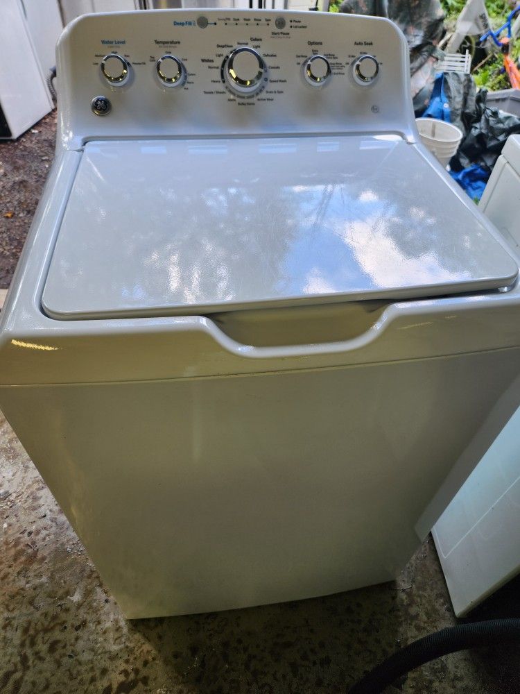 GE Super Capacity High Efficiency Washer
