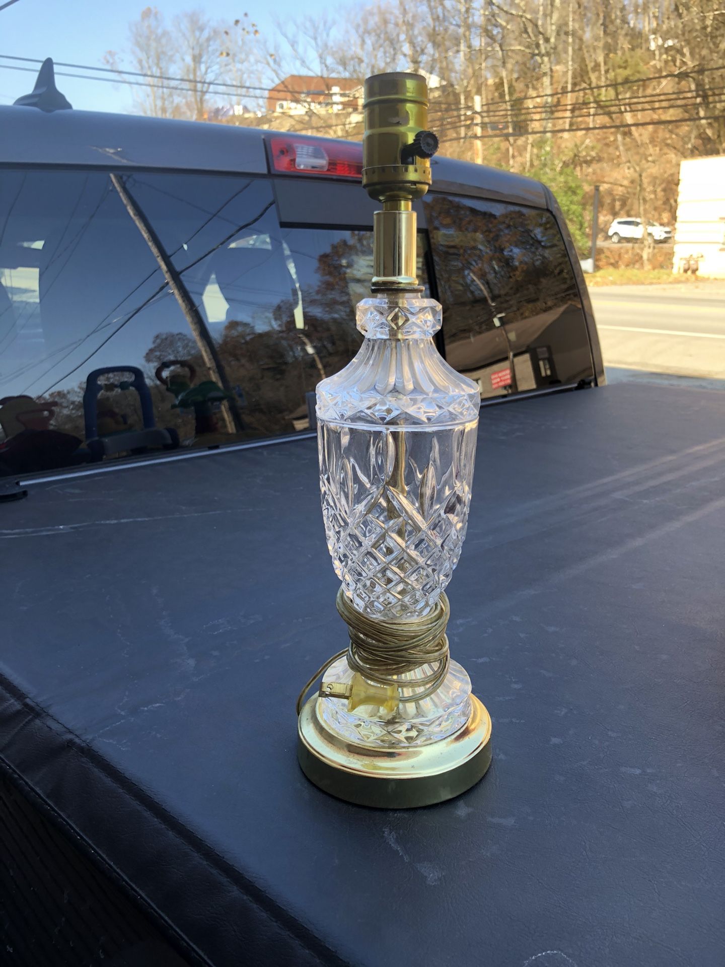 Vintage Glass Lamp