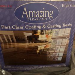AMAZING CLEAR CAST  RESIN HIGH GLASS