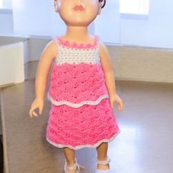 Crochet Doll Outfit Our Generation Size Outfit (Nodollincluded)