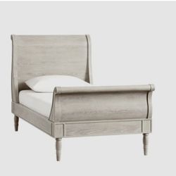 Pottery Barn Sleigh Twin bed
