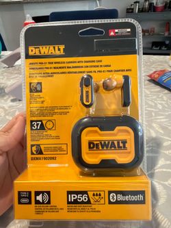 DeWALT Jobsite Pro-X1 True Wireless Earbuds