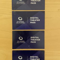 New,THE LAWRENCE HALL OF SCIENCE DIGITAL THEATER PASS$15