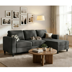 73” Sectional Sofa Couch