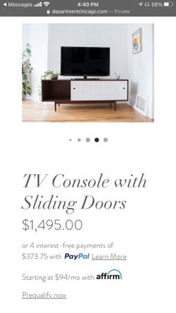 Mid Century Modern Tv Console