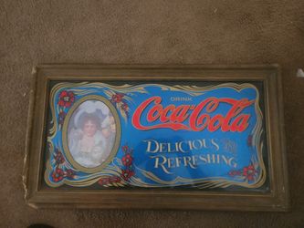  Vintage, Coca-Cola Bar Mirror