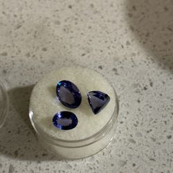 Various Tanzanite Gems For Sale ( Certified & Appraised 