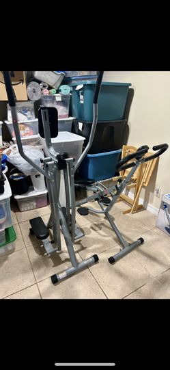 Bycicle And Air Walking Exercise Machine !!!!