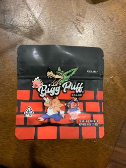 Bigg Puff Brand Mylar Bag 3.5g