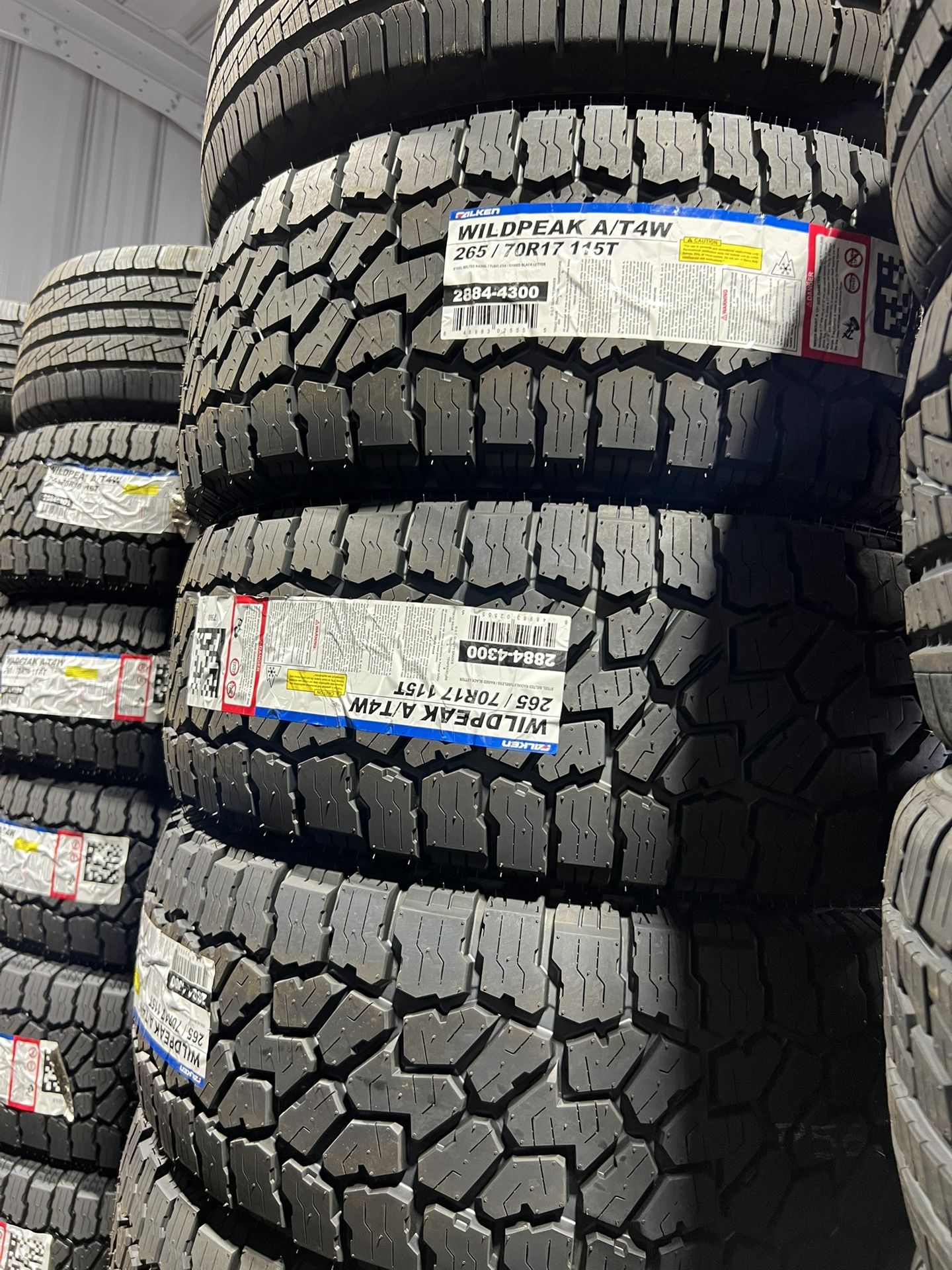 265/70/17 Falken Wildpeak At4w $200 Cada Llanta Una Y Balanceada, Tenemos Todas Las Medidas