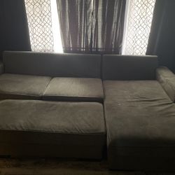 Hunter Green Couch 