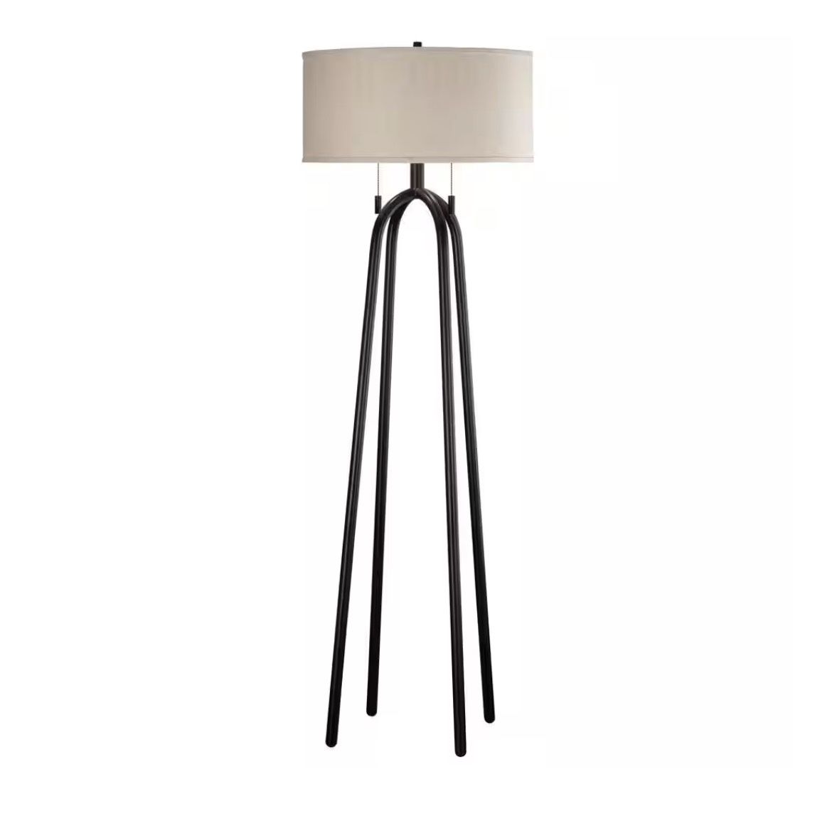 Quadratic Size 61 in. Oil-Rubbed Bronze Floor Lamp, Retail Price 239