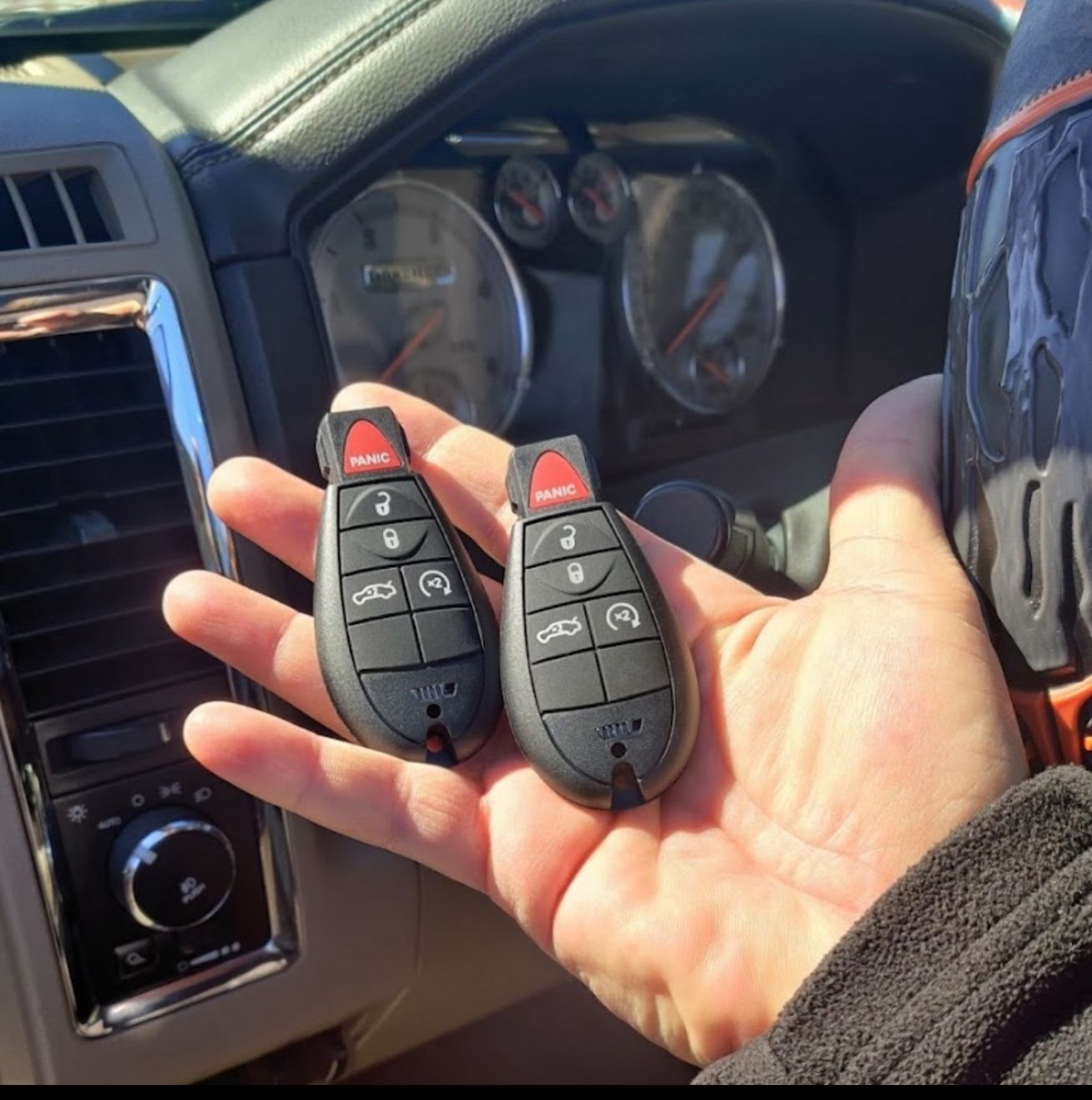 Car key flip key fobic key smart key Remote start remote control chip key New key door key keypad all keys available Ford bmw gmc Mercedes Nissan