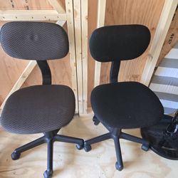 Three Office Chairs