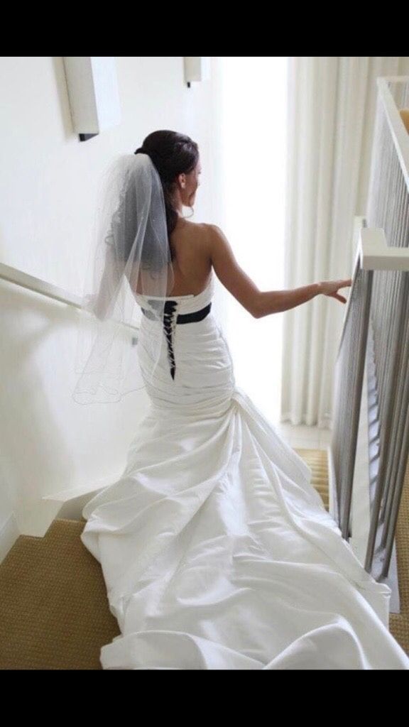 Petite wedding ivory wedding dress - MAKE OFFER