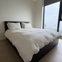 Black Queen Bed Frame